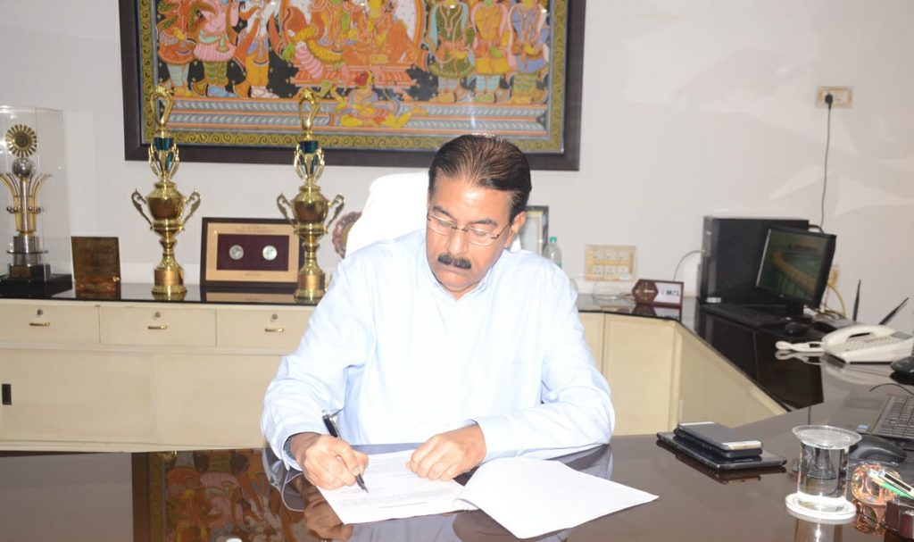 Shri Rajiv Ranjan Mishra Takes Additional Charge As Chairman Cum